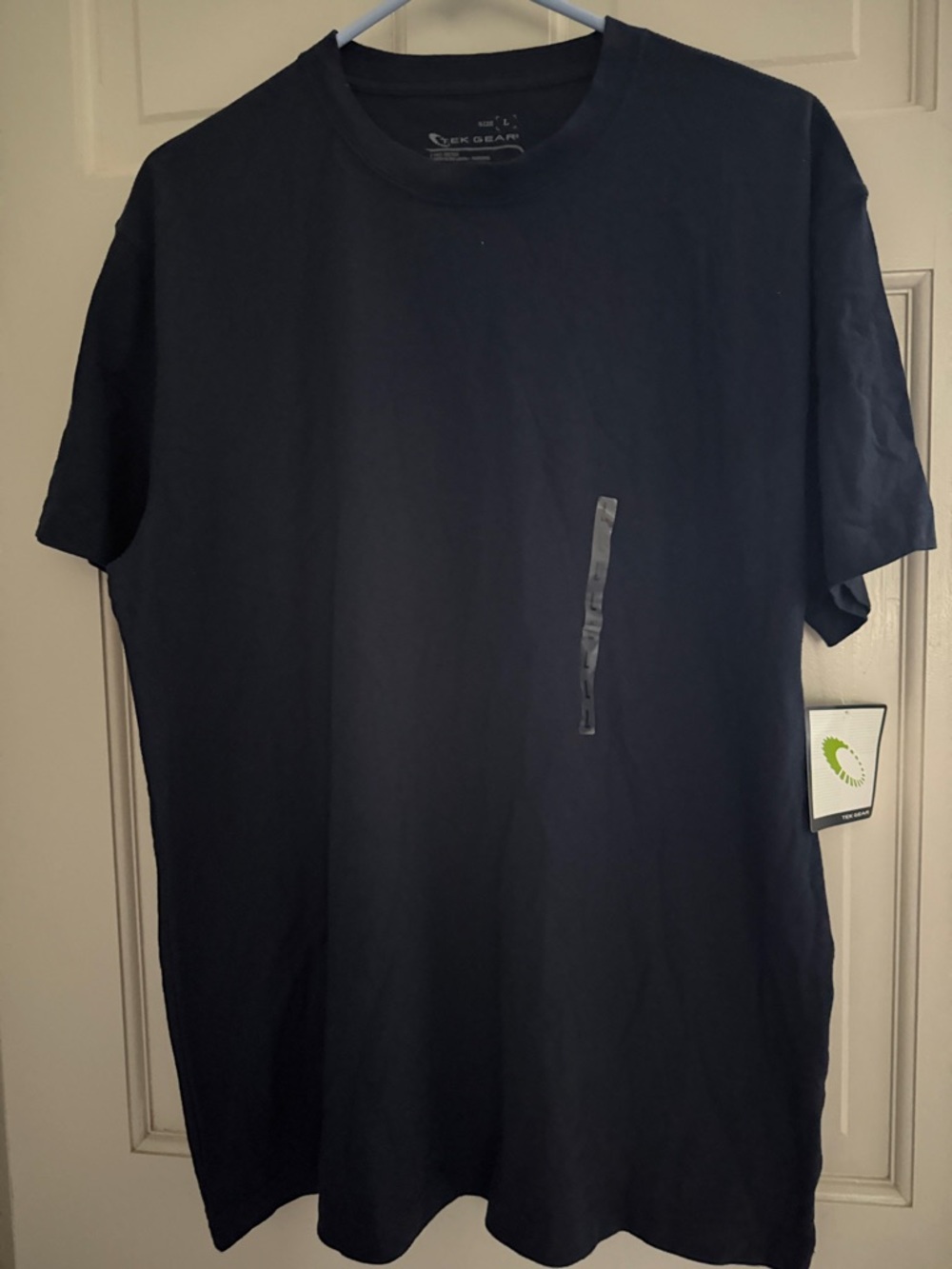 tek gear navy short sleeve crew tee